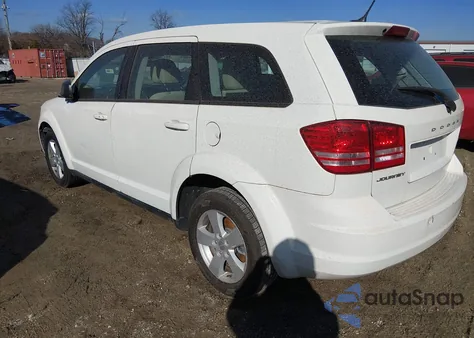 2013 Dodge Journey American Value Pkg z USA, uszkodzony, nr VIN 3C4PDCAB3DT529603
